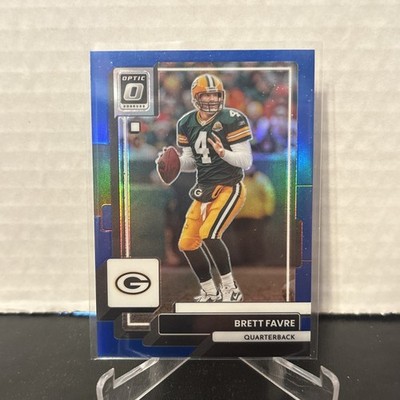 Brett Favre 2022 Donruss Optic Blue Prizm /179 Packers 75