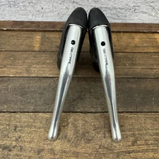 Vintage Dia-Compe Aero Road Bike Brake Levers NOS New Drop Bar Black Hoods