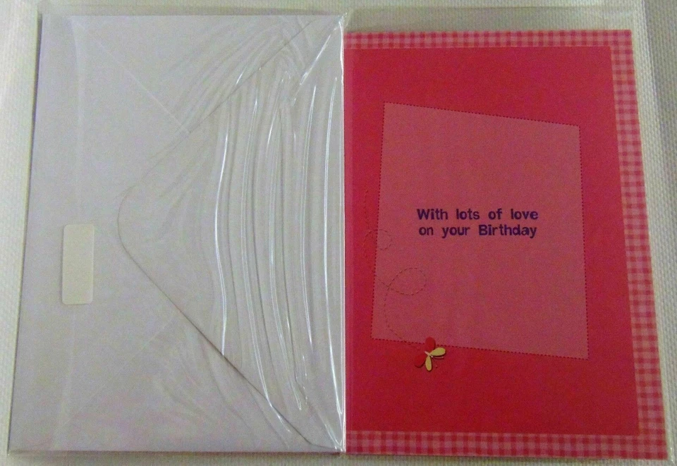 Carte de voeux d'anniversaire rose Disney "Happy Birthday Ellen" fille femme - Photo 2/2