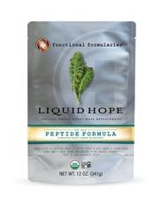 Liquid Hope Peptide Formula 12 Oz. Organic 500 Cal Adult Pouch 24 Ct Case
