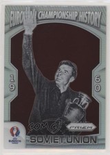2016 Panini Prizm UEFA Euro Silver European Championships Soviet Union 1960 t0l