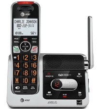 AT T BL102 Cordless Phone Answering Machine Call Block 1 Handset DECT 6.0