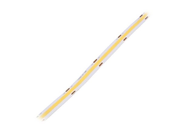 5X UQS-COB-12W-NW-24V-5M Cob-Led-Streifen Weiß Neutral Led/M: 480 10Mm IP20 180°-image