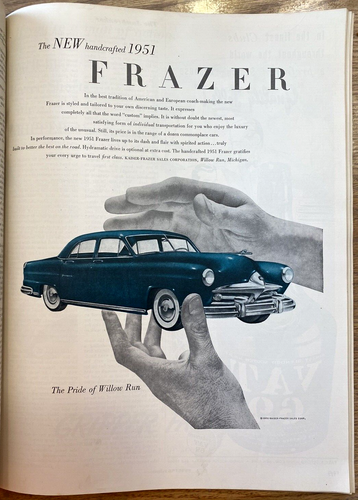 1950 June Esquire Magazine Automobile Show Ben Hogan Chris Craft, Nash, Frazier - Picture 6 of 9