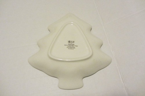 PLATO CONDIMENTO CARAMELO EN FORMA DE ÁRBOL DE CARAMELO MIKASA HERITAGE CABINA08 - Imagen 3 de 4