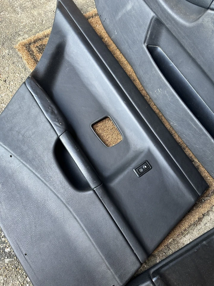BMW M3 E36 Sedan Interior Door Panel Trim Cards Set of 4 Front & Rear 92-98 OEM - Image 4 of 4