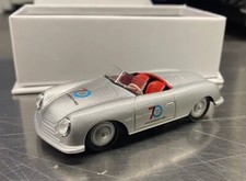 Porsche 356 Roadster Diecast 1:43 Scale Silver Limited Edition 70th Anniversary