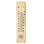 WOODEN THERMOMETER WALL WALL INTERIOR EXTERIOR