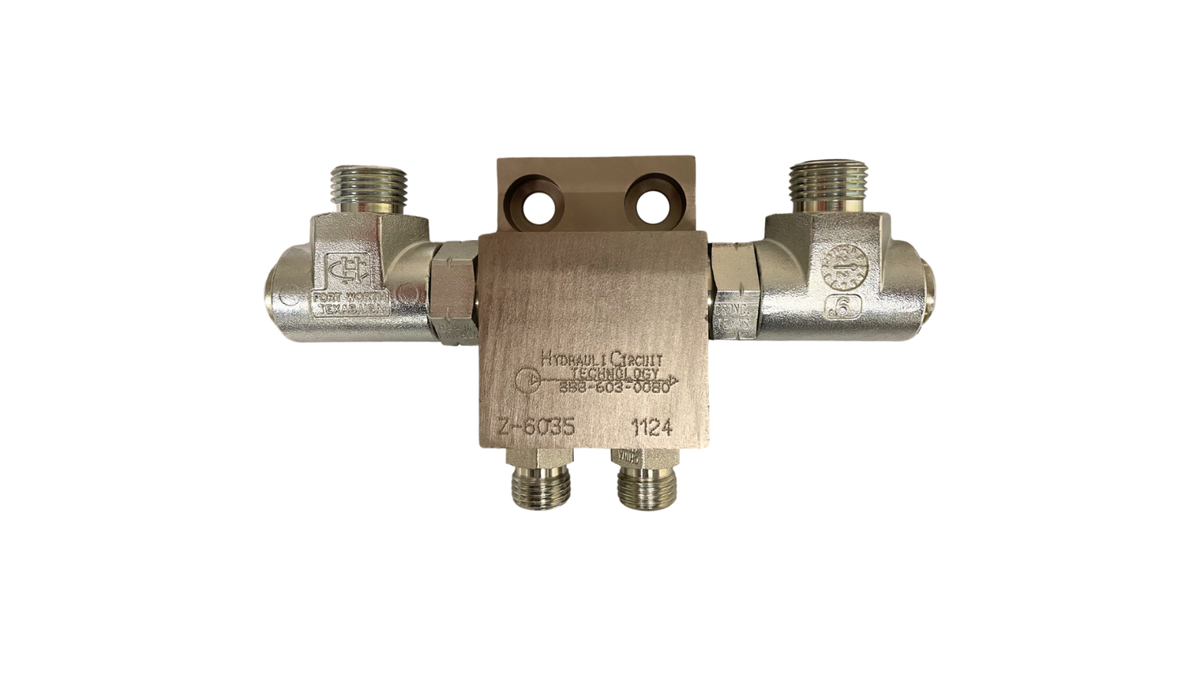 A-0103-A / Super Swivel Junction Block Assembly O-ring Face