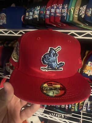 St Louis Cardinals Fitted Hat 7 1/2 1967 WS Patch New Era 59/59 Cap Rare