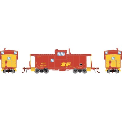 Athearn HO CE-8 ICC Caboose w/LightsSF/Kodachrome #999700 ATHG78576 HO Rolling