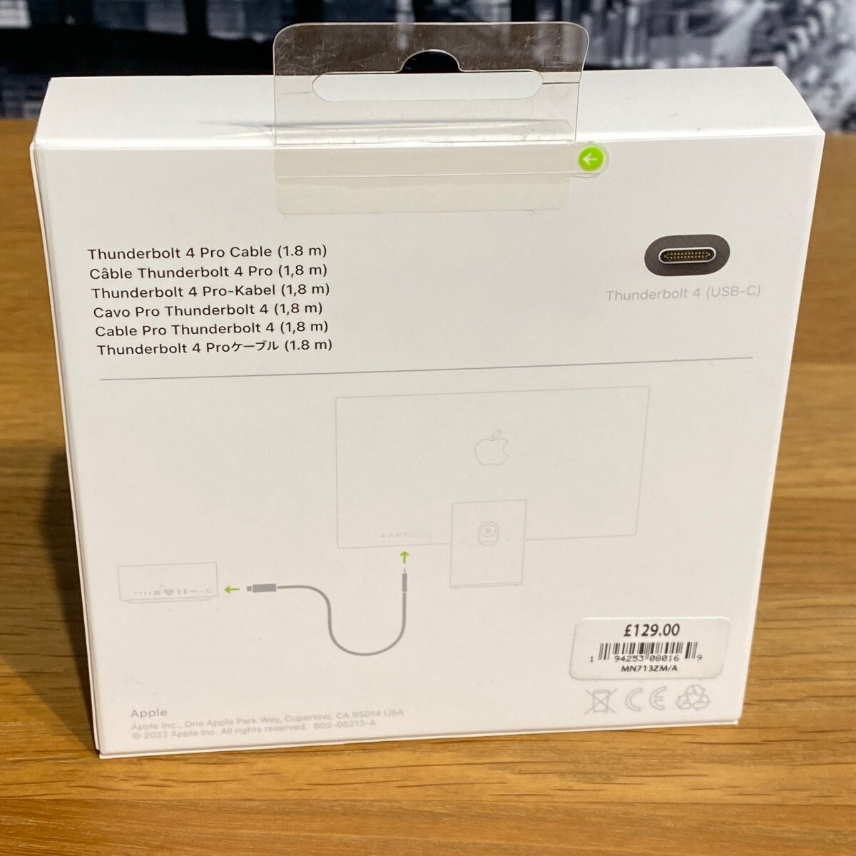 [新品未開封]Apple Thunderbolt 4 Pro Cable 3m Apple Thunderbolt 4 Pro 3m Cable USB-C MacBook iPad iMac
