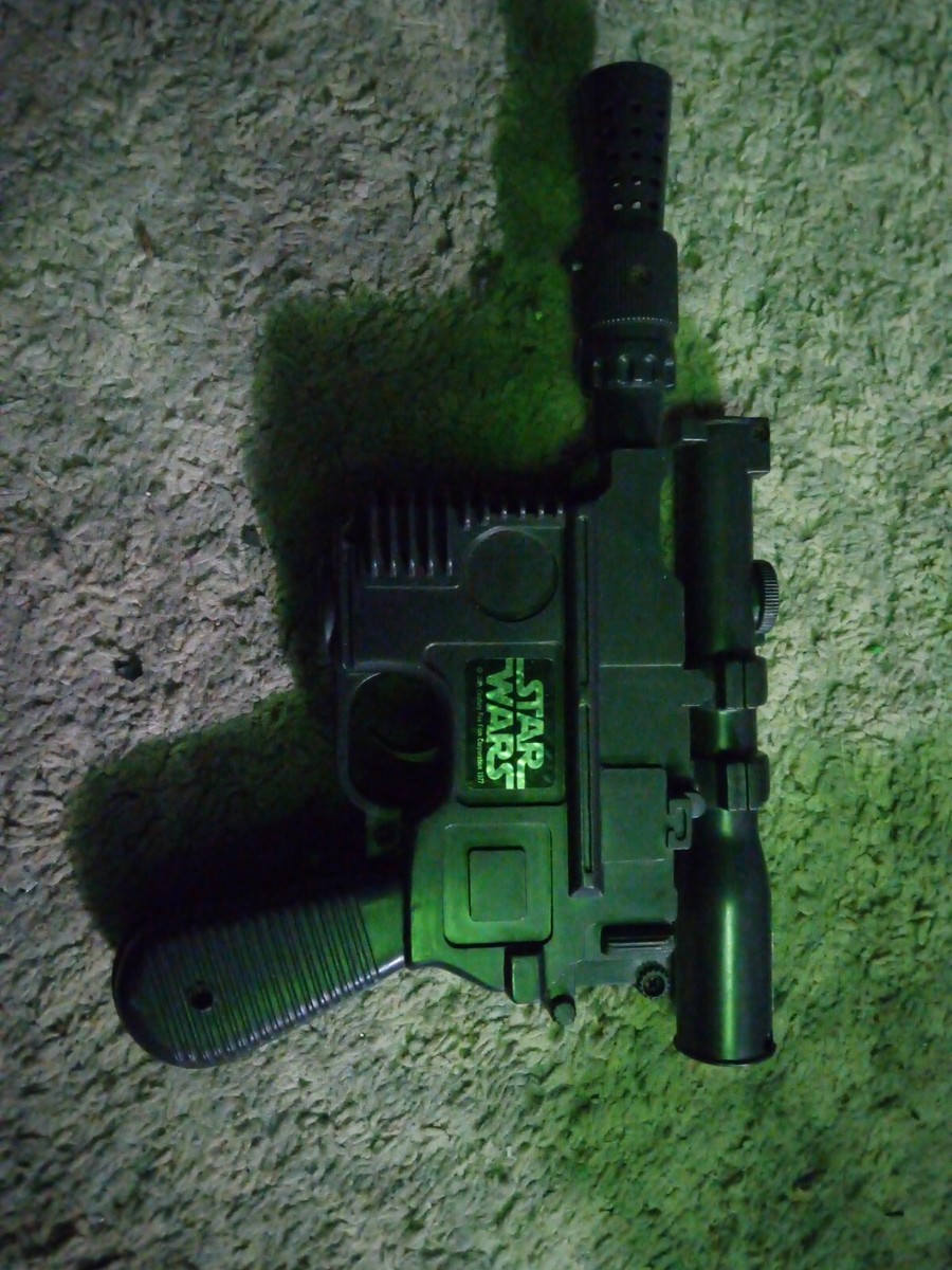 Vintage Star Wars HAN SOLO LASER PISTOL blaster Kenner 1977 | eBay