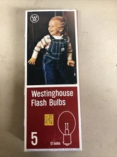 Vintage Westinghouse Flash Bulbs #5 pack of 12, unused!