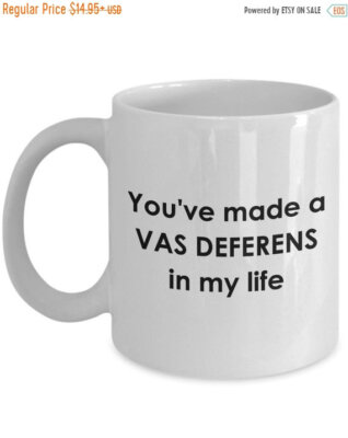 Medical Pun Mug - You've made a Vas Deferens in My Life