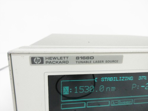 HP 8168D TUNABLE LASER SOURCE 1550NM, -4DBM - Picture 3 of 12