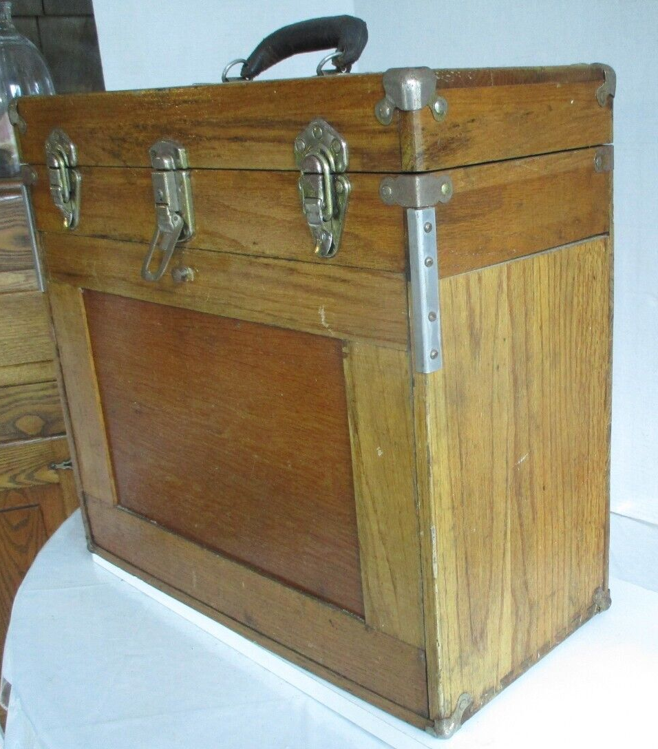 Vintage Oak 11 Drawer Machinist Tool eBay