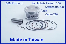OEM  piston kit 65mm for Polaris  Phoenix 200  2005-2025 Aeon Cobra 220 CA