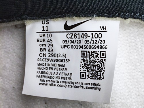 VTG 2020 NIKE DUNK HI SP UK10 EU45 MICHIGAN STATE SPARTAN OG BTTYS JORDAN 1 RARE - Picture 10 of 11