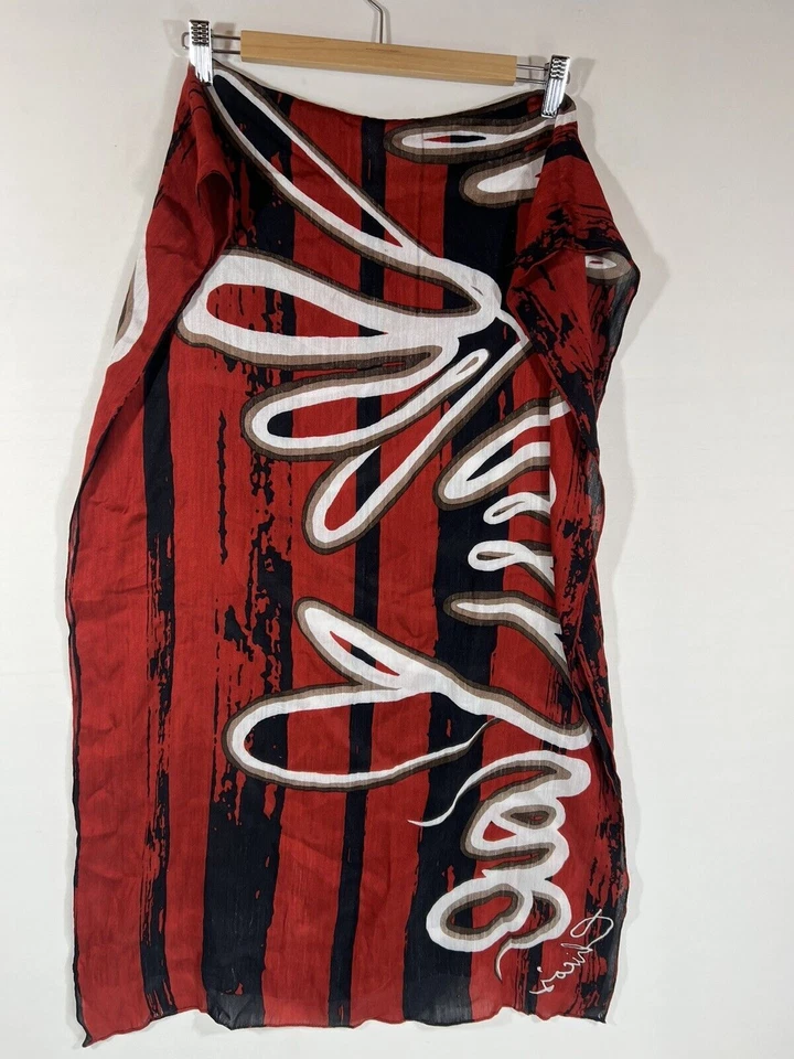 Chicos 颈部裹巾 70 英寸 X 24 英寸设计师豪华围巾 — 第 3/4 张图片