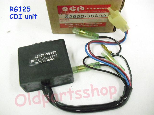 Suzuki RG125 C.D.I. NOS Gamma 125 Ignition Ignitor Unit Suzuki RG125 C.D.I. NOS Gamma 125 Ignition Ignitor Unit