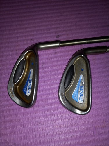 Ping G2 EZ Blue Dot 9,7 Eisen RH Stahlfaser Schäfte Regular Flex - Bild 1 von 11