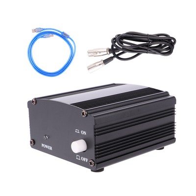  48 V Tragbar Kondensatormikrofon USB-Phantomspeisung Professionelle
