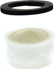 NEW PLUMB PAK PP800-200LF 55/64-27 X 15/16-27 CHROME FAUCET AERATOR INSERT