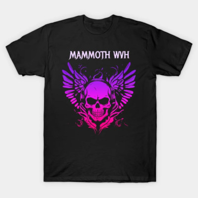 NEW Mammoth WVH Short Sleeve Black All Size T-Shirt