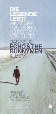 Echo & The Bunnymen - What Are You .. German Flyer