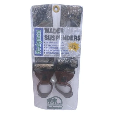 Hodgman Wader Suspenders H-Style 2" Wide 34" Adjustable Length - Realtree Camo
