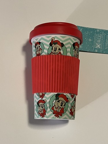 Disney Mickey & Minnie Mouse Christmas Travel Mugs (Set of 2) - Picture 3 of 3