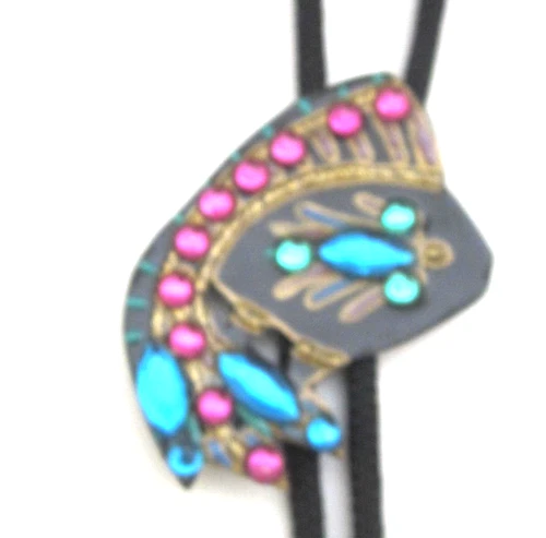Ladies BOLO TIE or Pin,  Great for Rodeo Wear, Square Dancing, Signed, M. Dolack