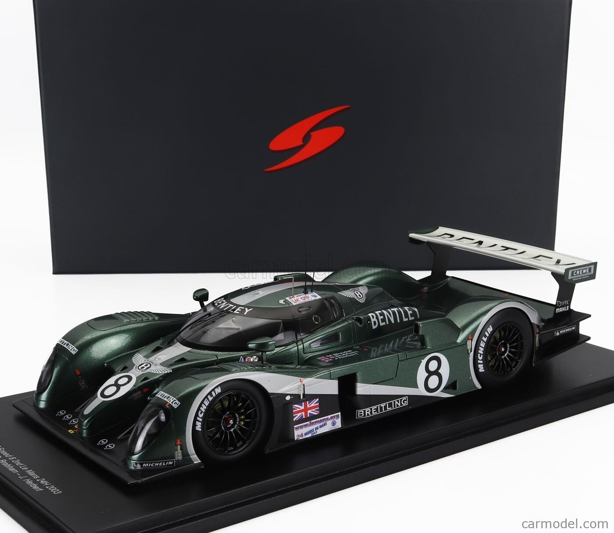 スパーク 1/18 ベントレー EXP スピード8 2003 ルマン ウィナー スパーク 1/18 ベントレー EXP スピード8 2003 ルマン ウィナー