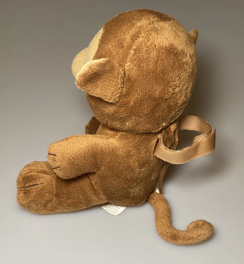 Коричневая Летняя Обезьяна Ночной Свет Матка Колыбельные Звуки Природы Кроватка Обнимашка Плюшевая - Изображение 2 из 2