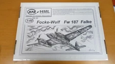 1/48 MPM HML 002 Focke-Wulf Fw-187 Falke - MISB - Factory Sealed - NEW