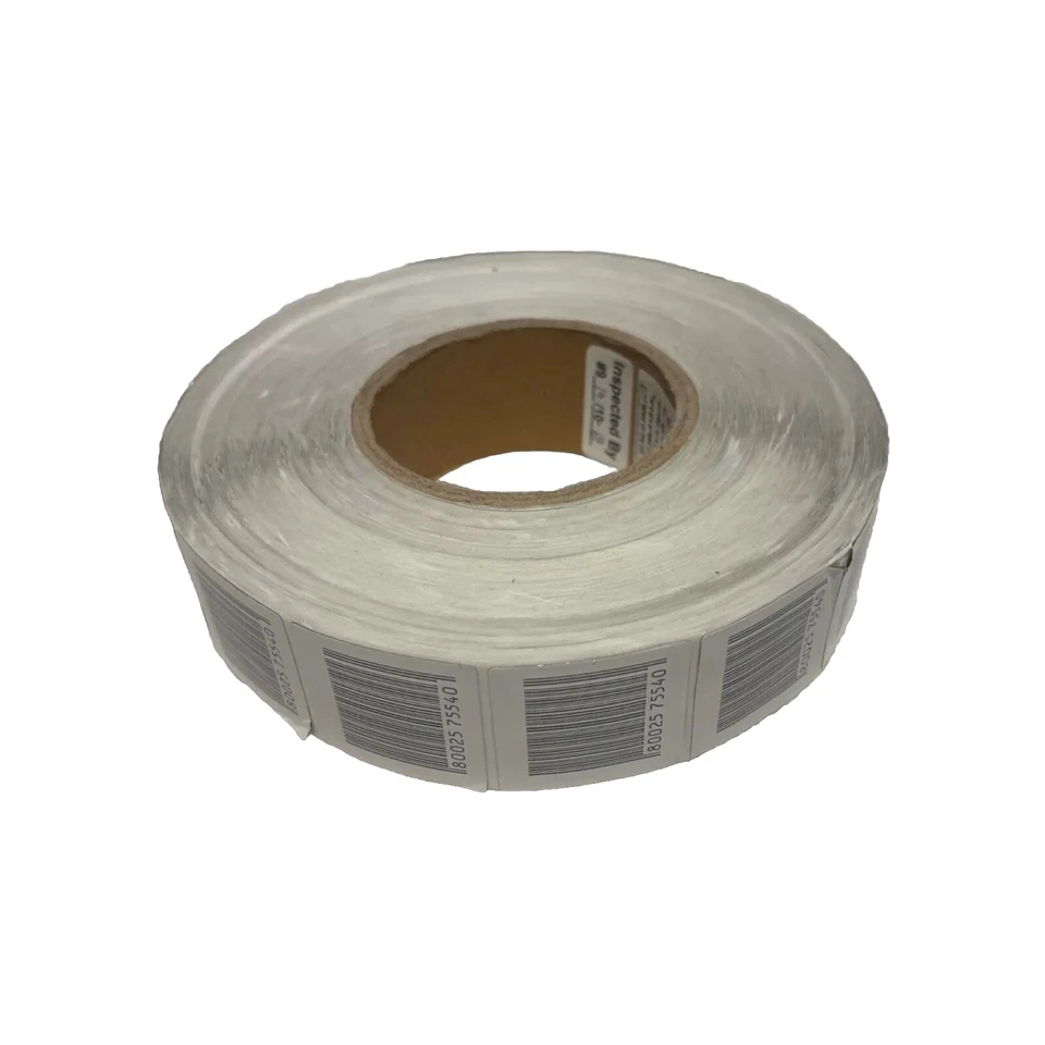 Lot of 2000 RF 8.2MHz EAS Security Labels – 40x40mm Soft Tag Stickers – NEW - Image 3 of 4