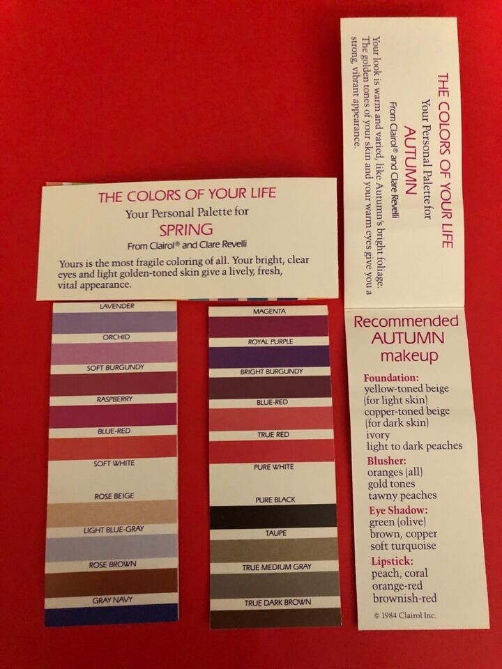 COLOR ANALYSIS PROFESSIONAL KIT for CONSULTANTS,STYLISTS-ASPIRING COLOR ...