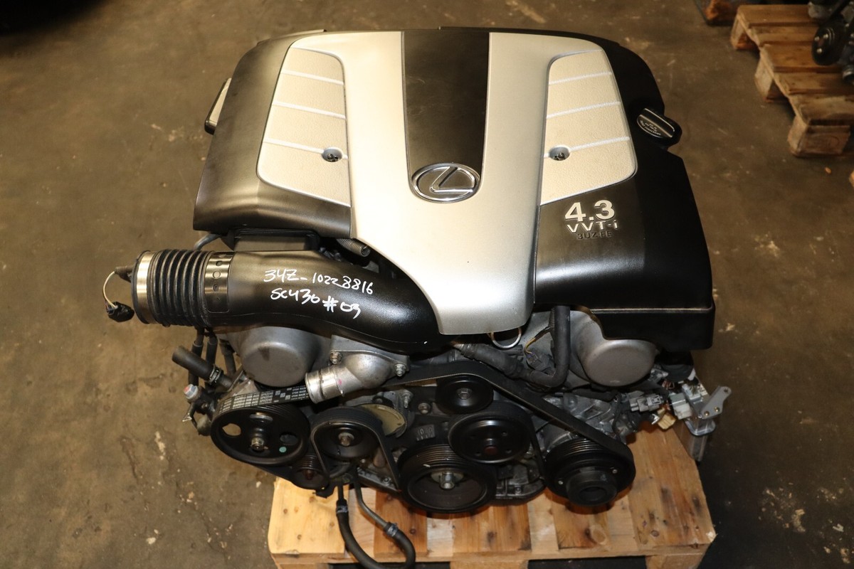 2002-2005 Lexus SC430 4.3L V8 3UZ-FE VVT-i w/ Automatic