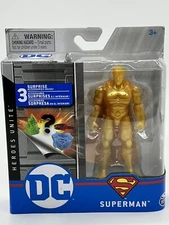 Spin Master DC Heroes Unite - Superman Gold Action Figure NEW & SEALED