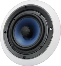 652C Silver Ticket 6.5" in-Ceiling Speaker w/ Pivoting Tweeter 80w 20000 Hz 9.5"
