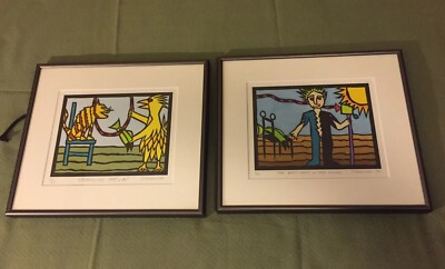 Philip Kuznicki Limited Edition Lithographs Prints Lot Of 2