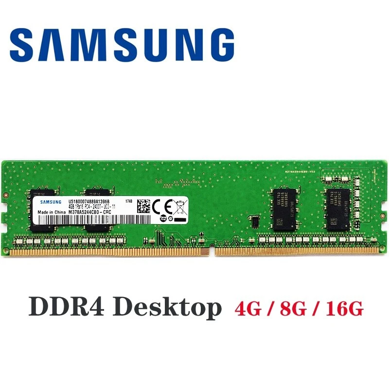 Samsung 4GB DDR4 RAM for Desktop - Reliable Performance Upgrade - Image 2 of 4