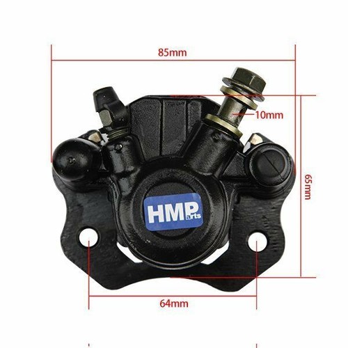 HMParts ATV Quad Bashan Shineray Quad Per Bambini Pinza Freno Posteriore Tipo 8 - Picture 2 of 2