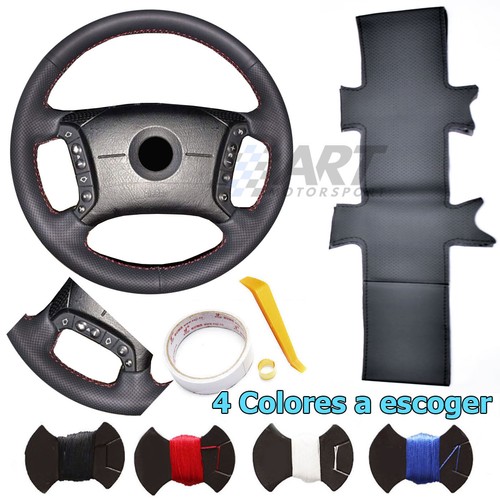 de volante de 4 radios a para Bmw E46 cuero y perforado eBay