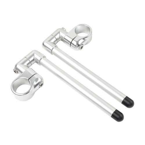 41MM Fork Tube Motorcycle Universal 7/8" Clip-On Handlebar For Cafe Racer - Picture 5 of 11