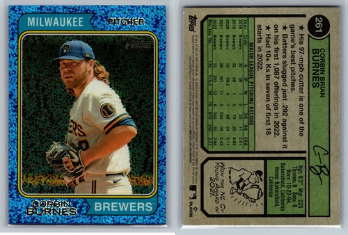2023 Topps Heritage #'d CHROME, REFRACTORS, BLUE SPARKLE You Pick! FREE SHIP 2+ - Picture 71 of 106