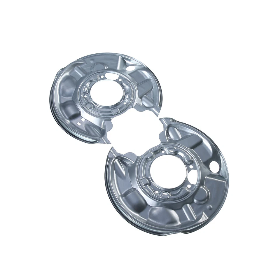 2x Protectores antipolvo de freno trasero para Mercedes Benz C230 C240 C32 AMG C320 CLK350 C350 Foto 2 de 4