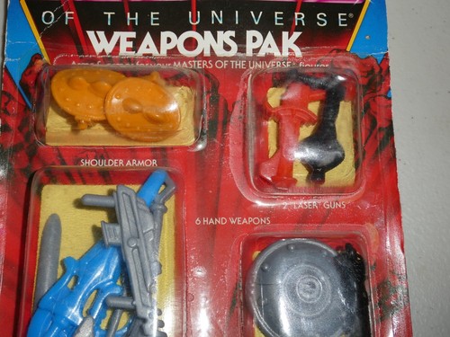 Mattel MOTU He-Man Masters of the Universe weapons pak pack sealed 1983 no 7303 - Bild 2 von 6