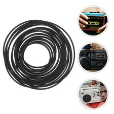 60 Pcs Radio Tape Belt Recorder Replacement Cassette Player Belts Square Drive